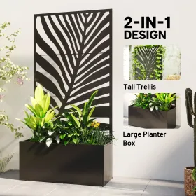 Flower Stand/Plant Stand (Color: Black)