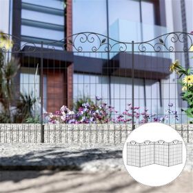 Garden Decorative Fence Panel ( Amazon Shipping)(Prohibited by WalMart) (Color: as picture)